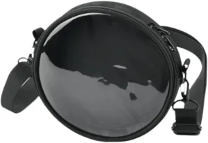 Cd Players Portable Case Cd Players Storage Bag Carrying Stoarge Holder Adjustable Shoulder Strap Round Disk Player Case