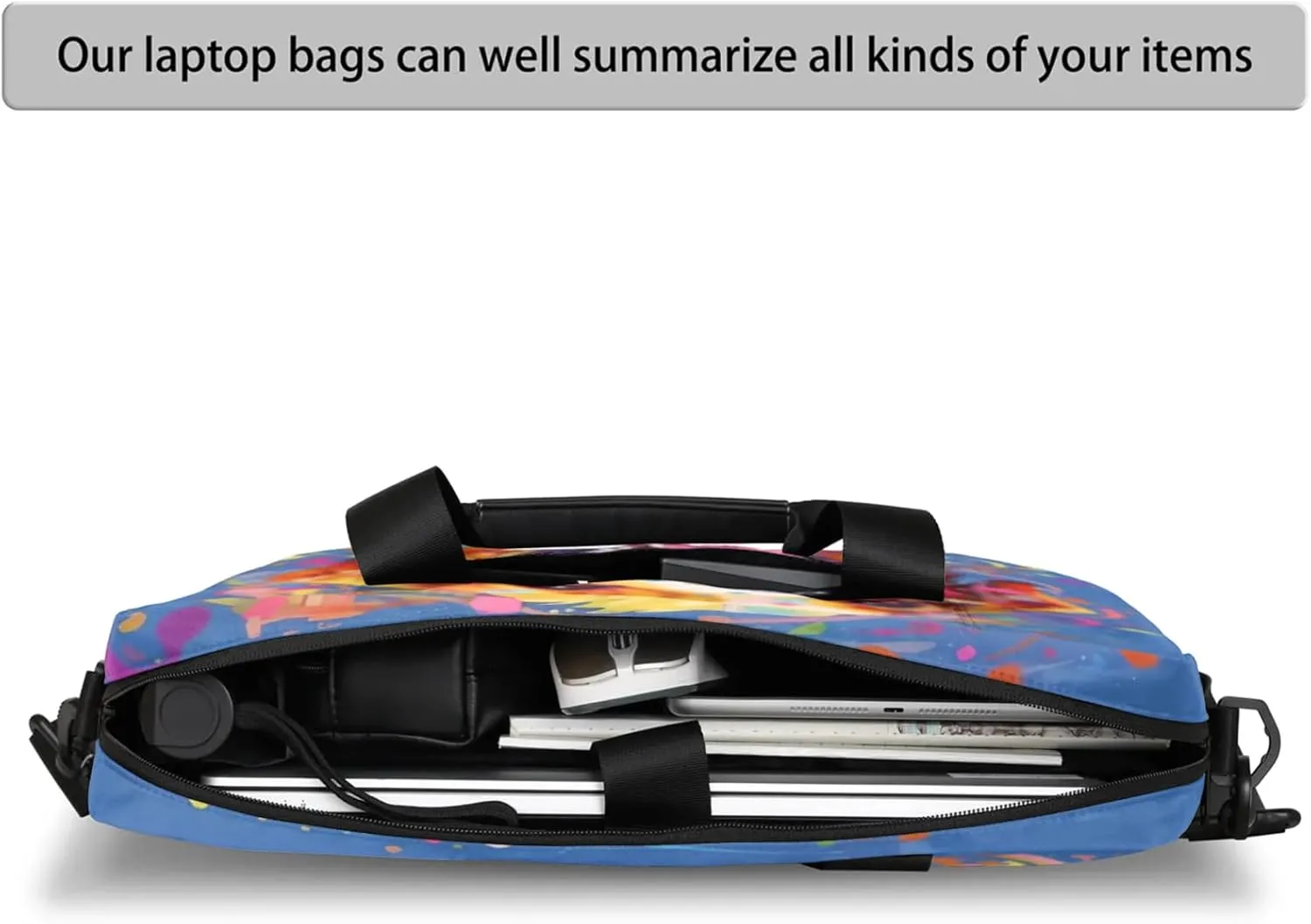 cfpolar Laptop Bag Laptop Satchel Briefcase Adjustable shoulder Carrying for 15 inch-16 inch Laptop