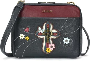CHALA Companion Organizer Crossbody with Adjustable Strap and Built-In Wallet