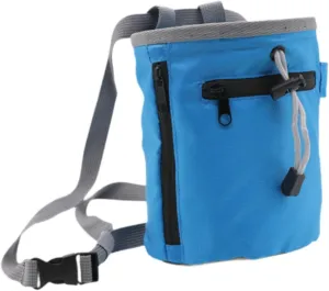 Chalk Bag for Rock Climbing Storage Pouch Practical Wear Resistant Waist Belt Chalk Carrier Bag for Weight Lifting Bouldering