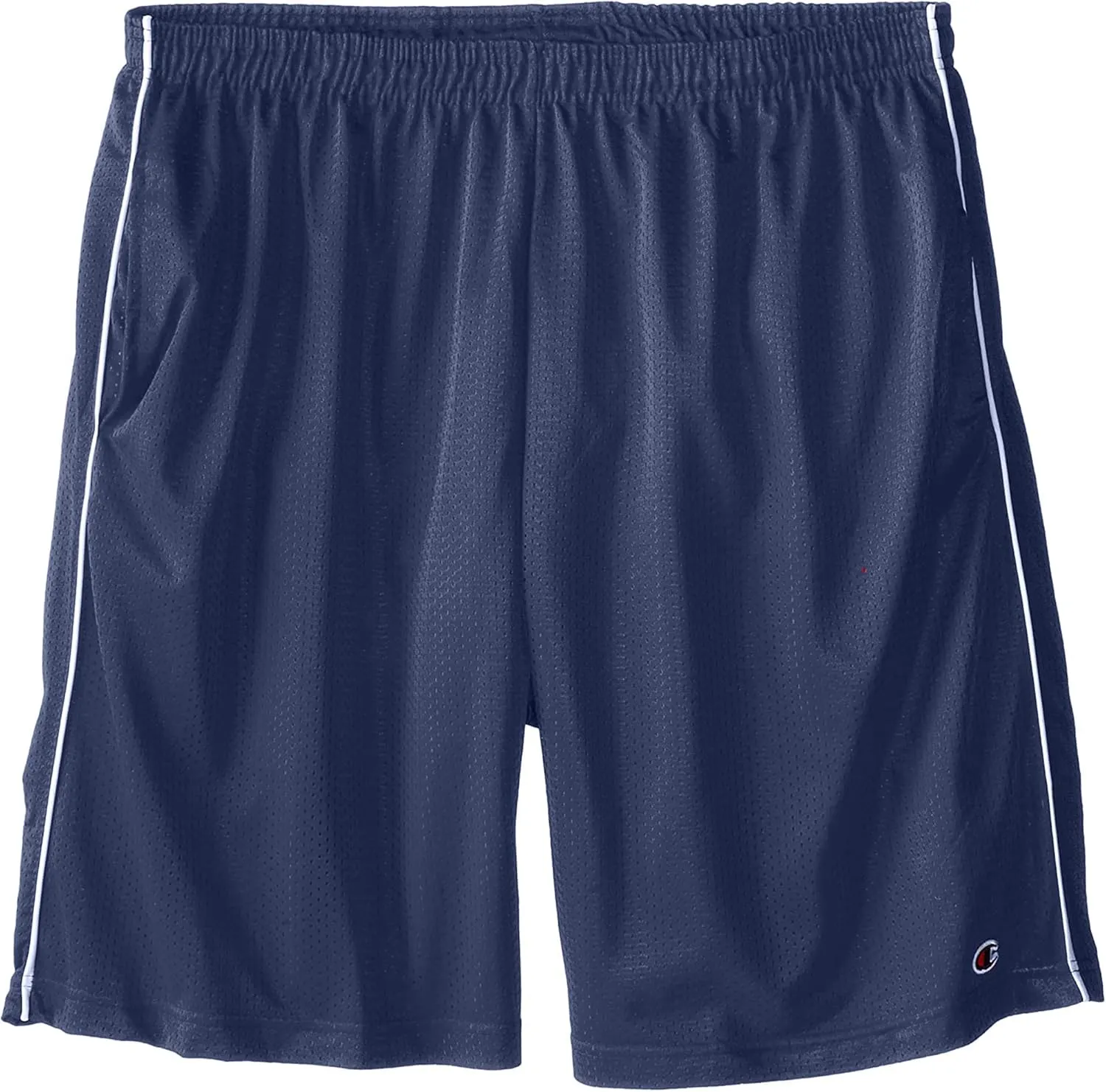 Champion Men's Big-Tall Mesh Short with Piping