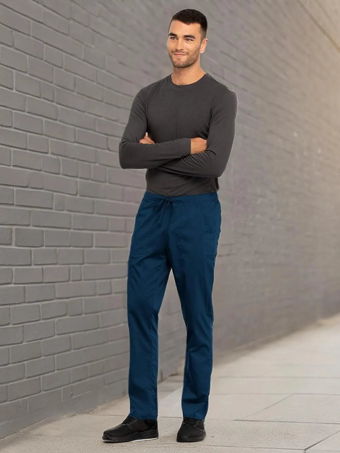 Cherokee Men and Women Drawstring Medical Pant with Breathable Mesh Lining WW020