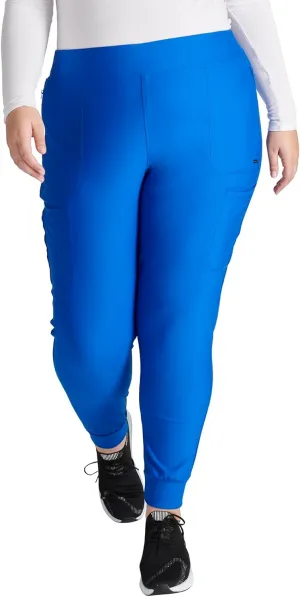 Cherokee Scrubs for Women Pant with Mid Rise Tapered Leg Drawstring Moisture Wicking Easy Care & 360° Stretch Fabric - CK092