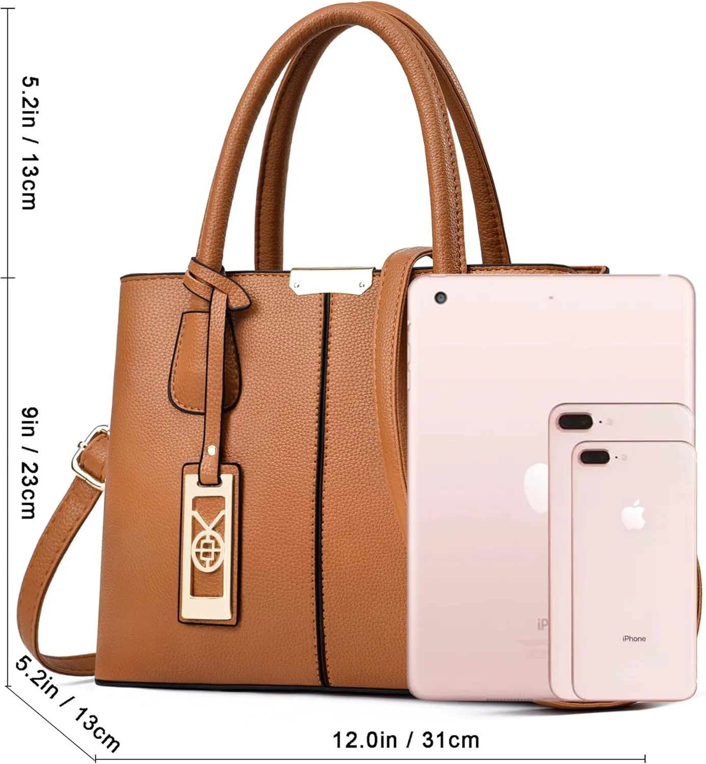 CHICAROUSAL Purses and Handbags for Women Leather Crossbody Bags Women's Tote Shoulder Bag