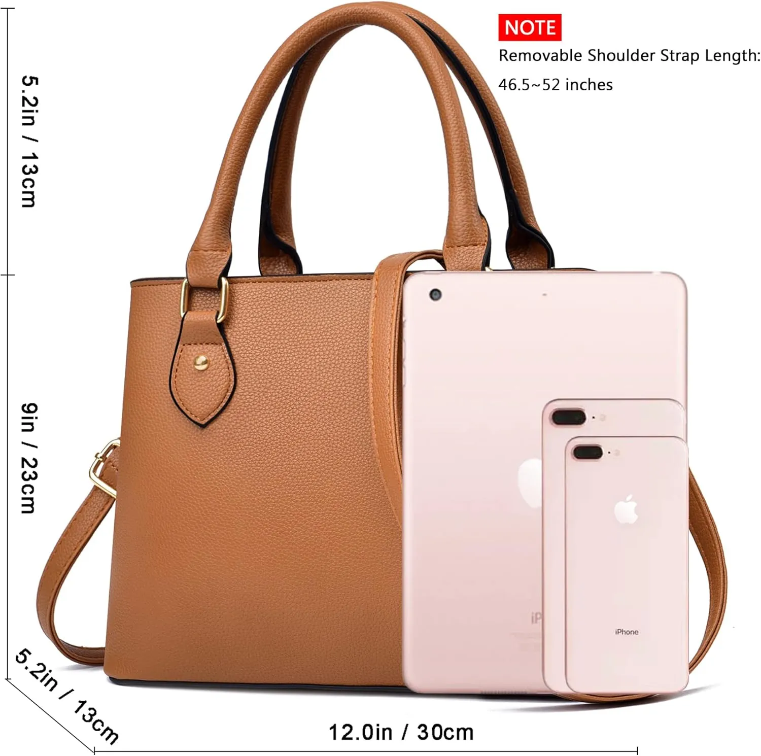 CHICAROUSAL Purses and Handbags for Women Leather Crossbody Bags Women's Tote Shoulder Bag