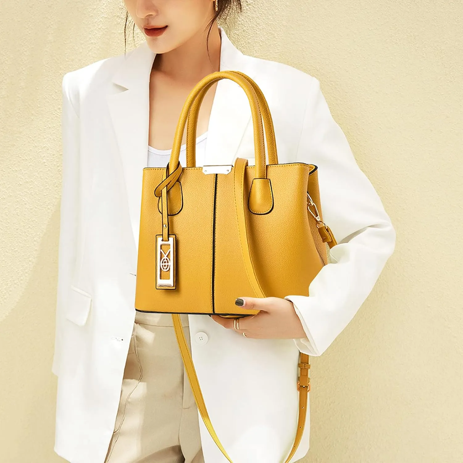 CHICAROUSAL Purses and Handbags for Women Leather Crossbody Bags Women's Tote Shoulder Bag