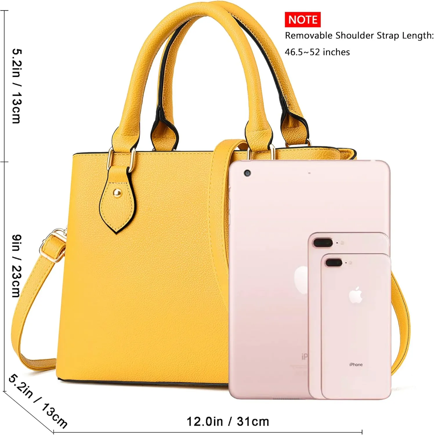 CHICAROUSAL Purses and Handbags for Women Leather Crossbody Bags Women's Tote Shoulder Bag