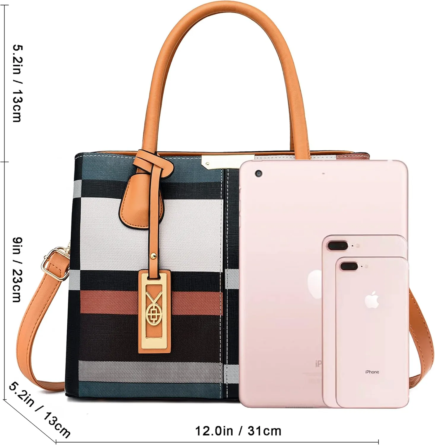 CHICAROUSAL Purses and Handbags for Women Leather Crossbody Bags Women's Tote Shoulder Bag