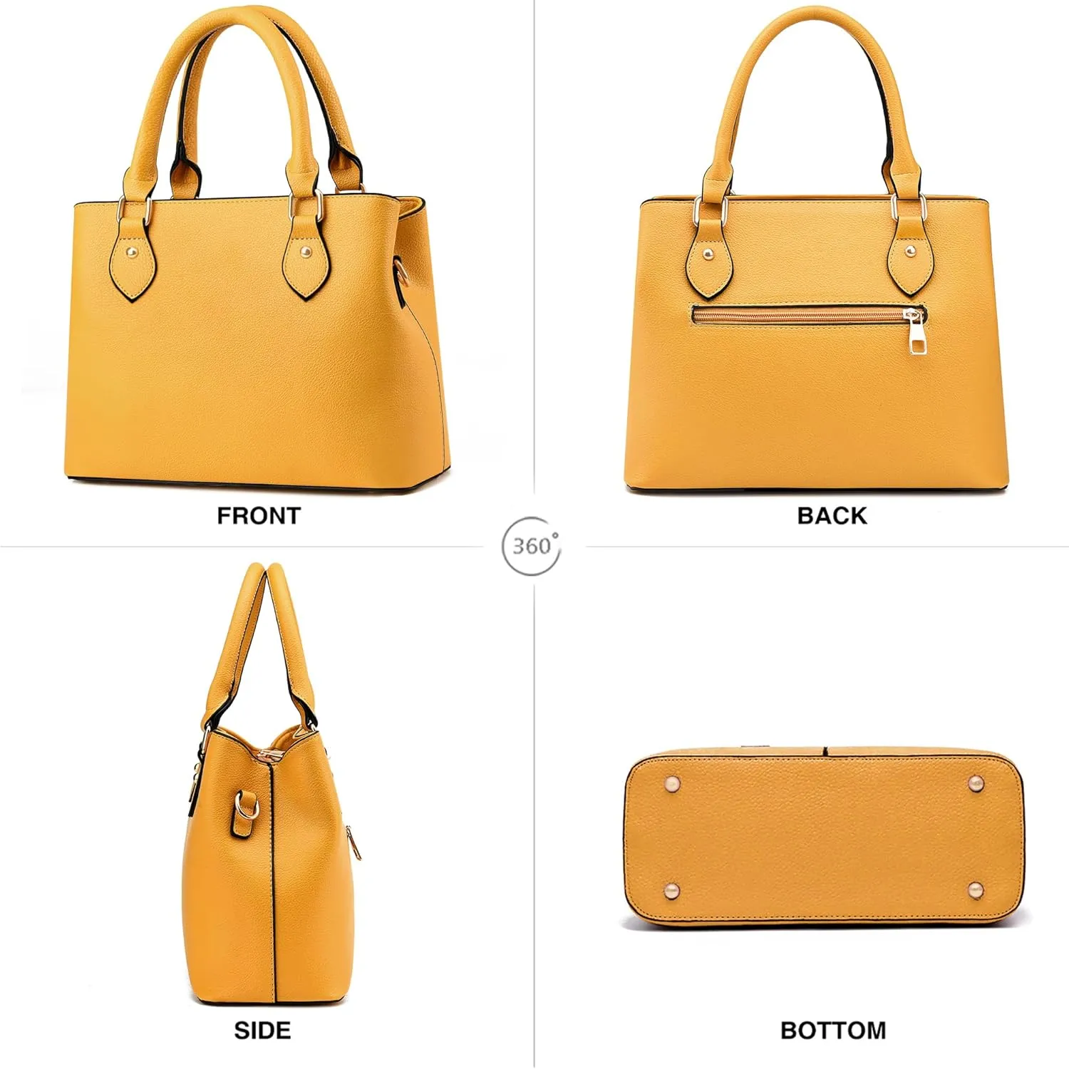 CHICAROUSAL Purses and Handbags for Women Leather Crossbody Bags Women's Tote Shoulder Bag