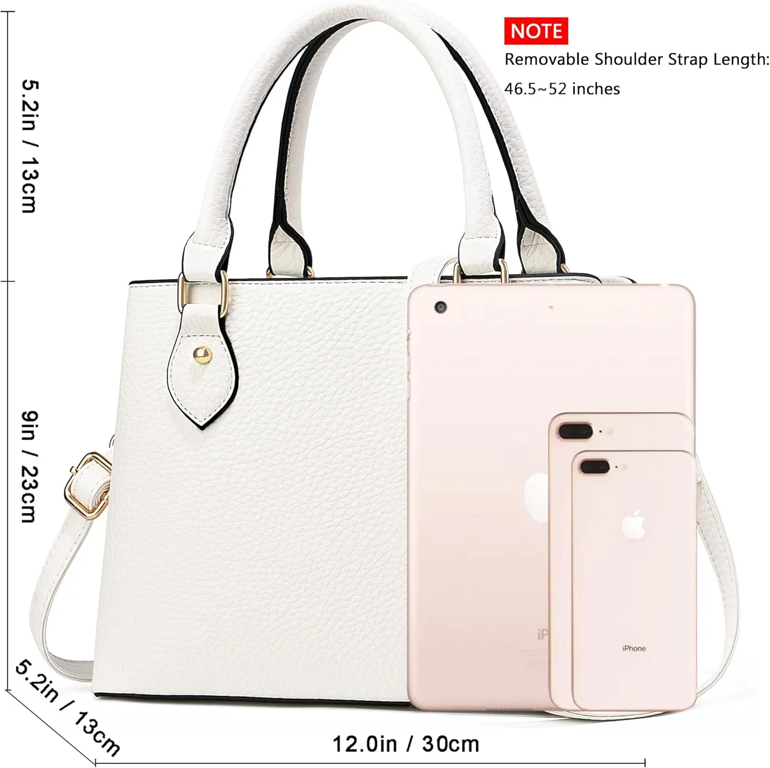 CHICAROUSAL Purses and Handbags for Women Leather Crossbody Bags Women's Tote Shoulder Bag