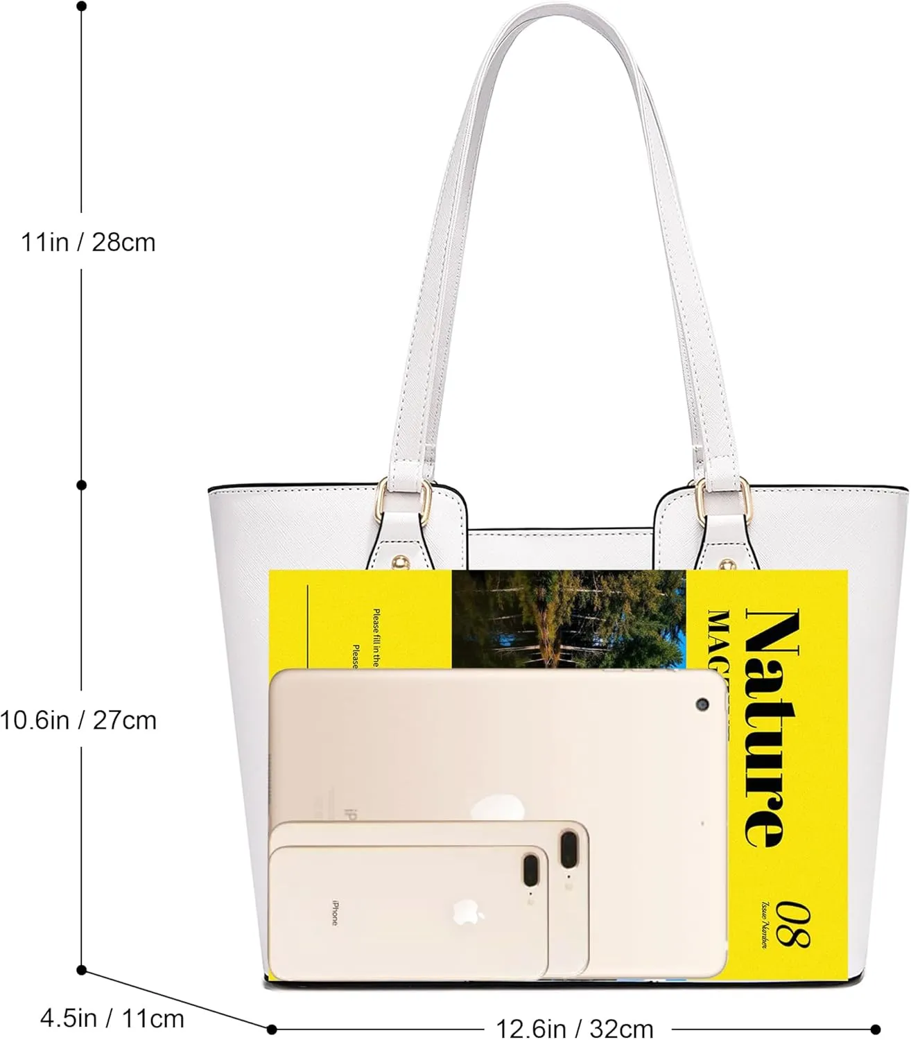 CHICAROUSAL Tote Bag for Women Large Handbags and Purses for Women PU Leather Womens Shoulder Bags