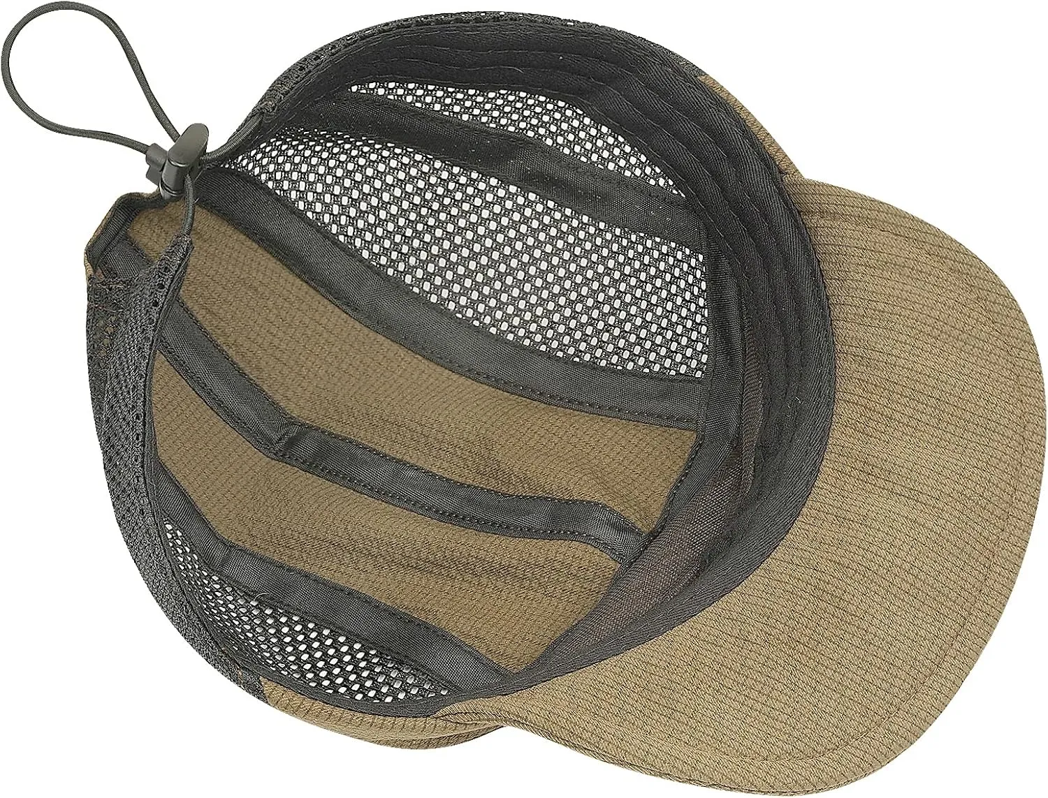 CLAPE Men Quick Dry Baseball Cap 5 Panel Hat Lightweight Trucker Mesh Hats Workout Dad Hat Running Outdoor Sports Cap