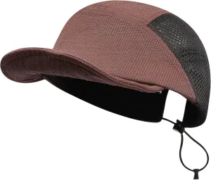 CLAPE Men Quick Dry Baseball Cap 5 Panel Hat Lightweight Trucker Mesh Hats Workout Dad Hat Running Outdoor Sports Cap