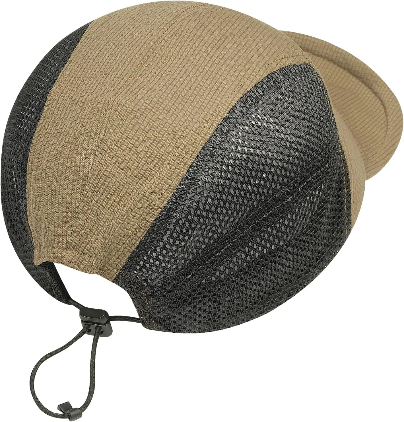 CLAPE Men Quick Dry Baseball Cap 5 Panel Hat Lightweight Trucker Mesh Hats Workout Dad Hat Running Outdoor Sports Cap
