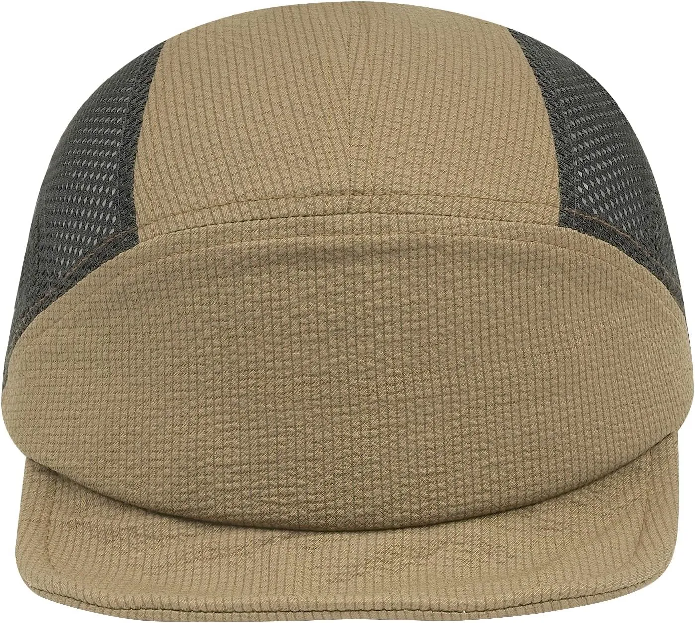 CLAPE Men Quick Dry Baseball Cap 5 Panel Hat Lightweight Trucker Mesh Hats Workout Dad Hat Running Outdoor Sports Cap
