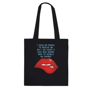 Classy Cheeky Eco-Friendly Cotton Tote Bag – Premium Long Handle Design