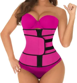 coastal rose Sweat Waist Trainer for Women Waist Cincher Tummy Control Waist Shaper Workout Slim Belly Band