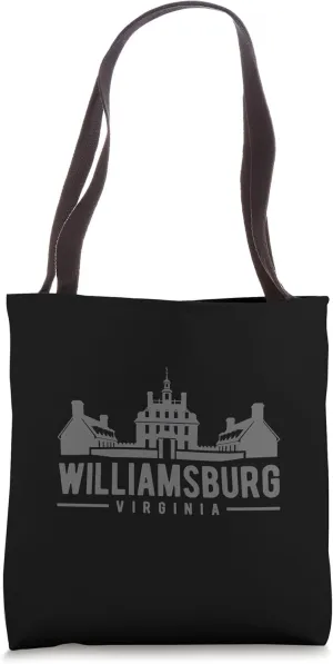 Colonial Williamsburg Virginia Design Tote Bag