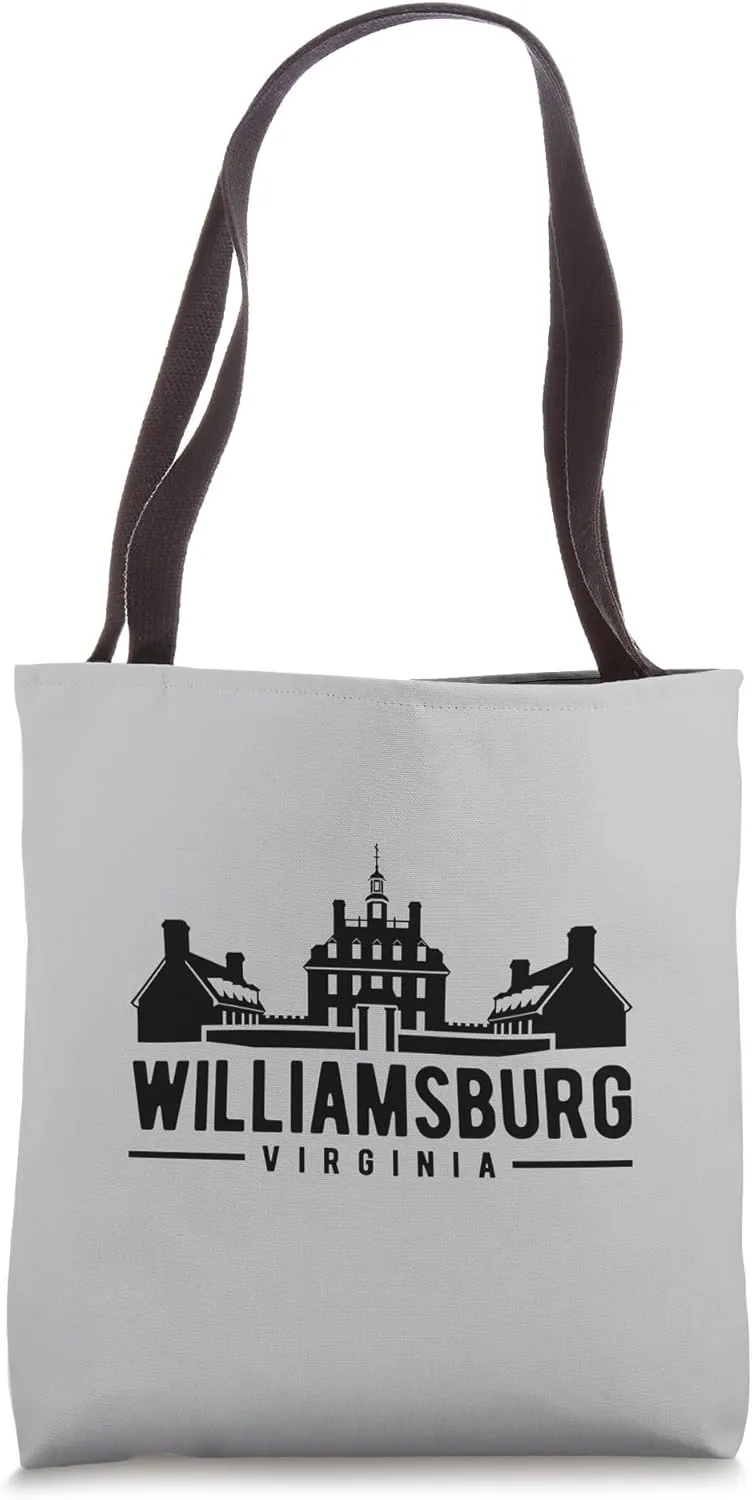 Colonial Williamsburg Virginia Design Tote Bag