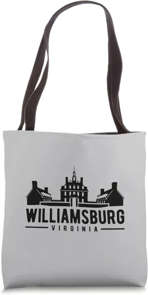 Colonial Williamsburg Virginia Design Tote Bag