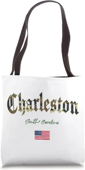 Columbia Gothic Design Camouflage Version Tote Bag