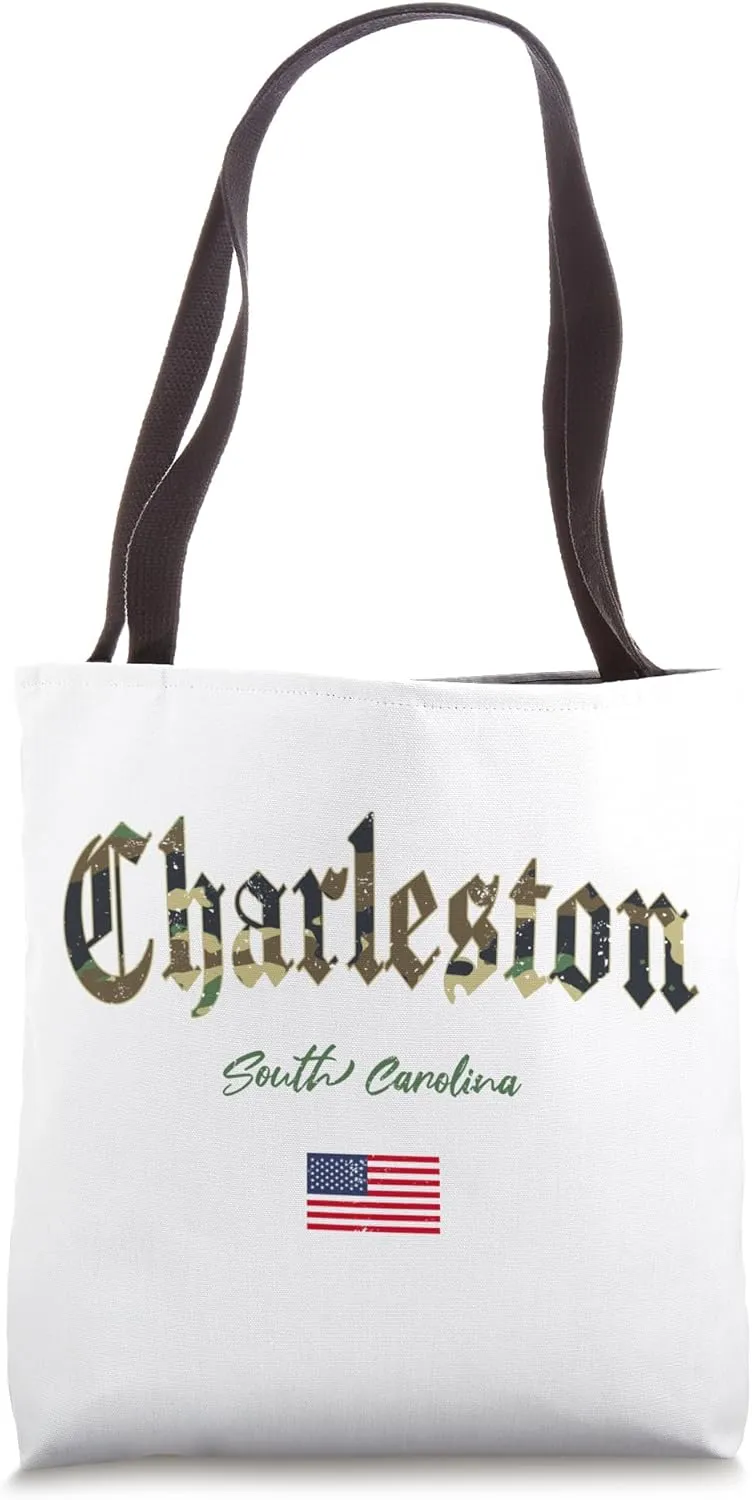Columbia Gothic Design Camouflage Version Tote Bag