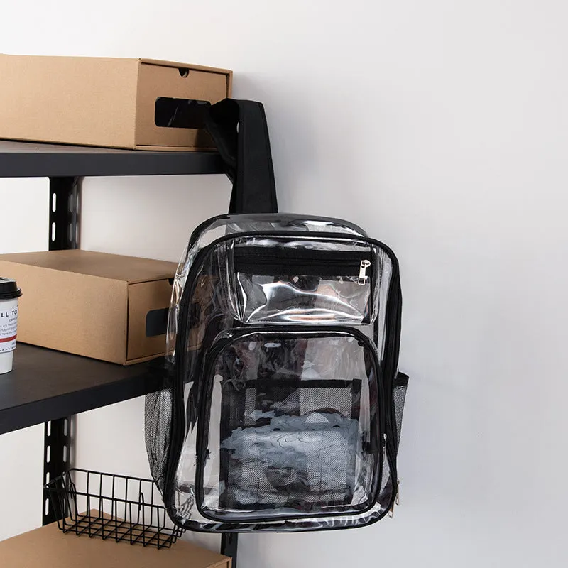 Comfortable Attractive Beautiful Large Capacity Transparent Backpacks