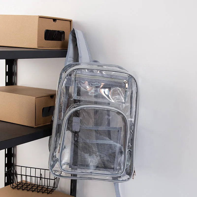 Comfortable Attractive Beautiful Large Capacity Transparent Backpacks