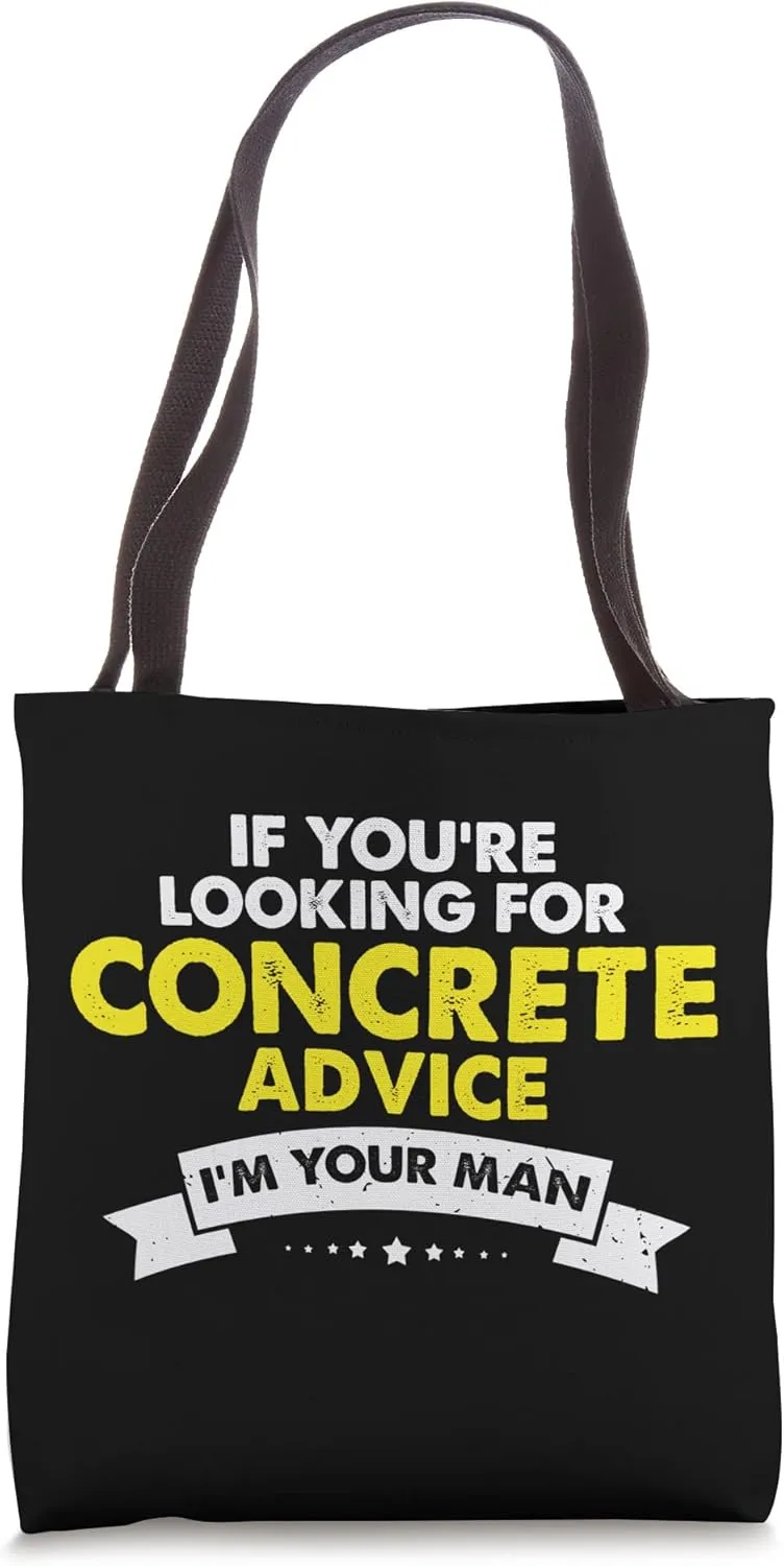 Concrete Finisher Design for Construction Cement Worker Tote Bag