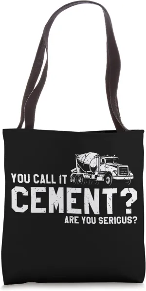 Concrete Finisher Design for Construction Cement Worker Tote Bag