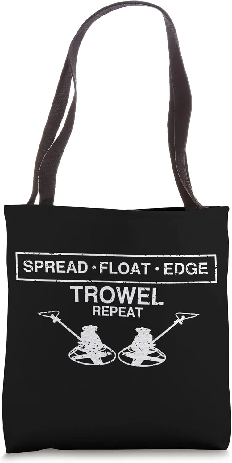 Concrete Finisher Design for Construction Cement Worker Tote Bag