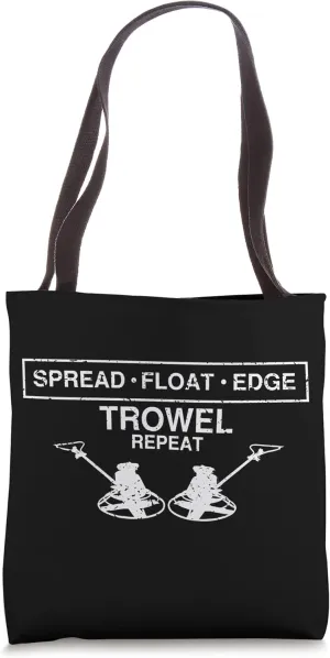 Concrete Finisher Design for Construction Cement Worker Tote Bag