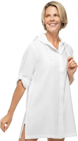 Coolibar UPF 50  Women's Iztapa Beach Shirt - Sun Protective