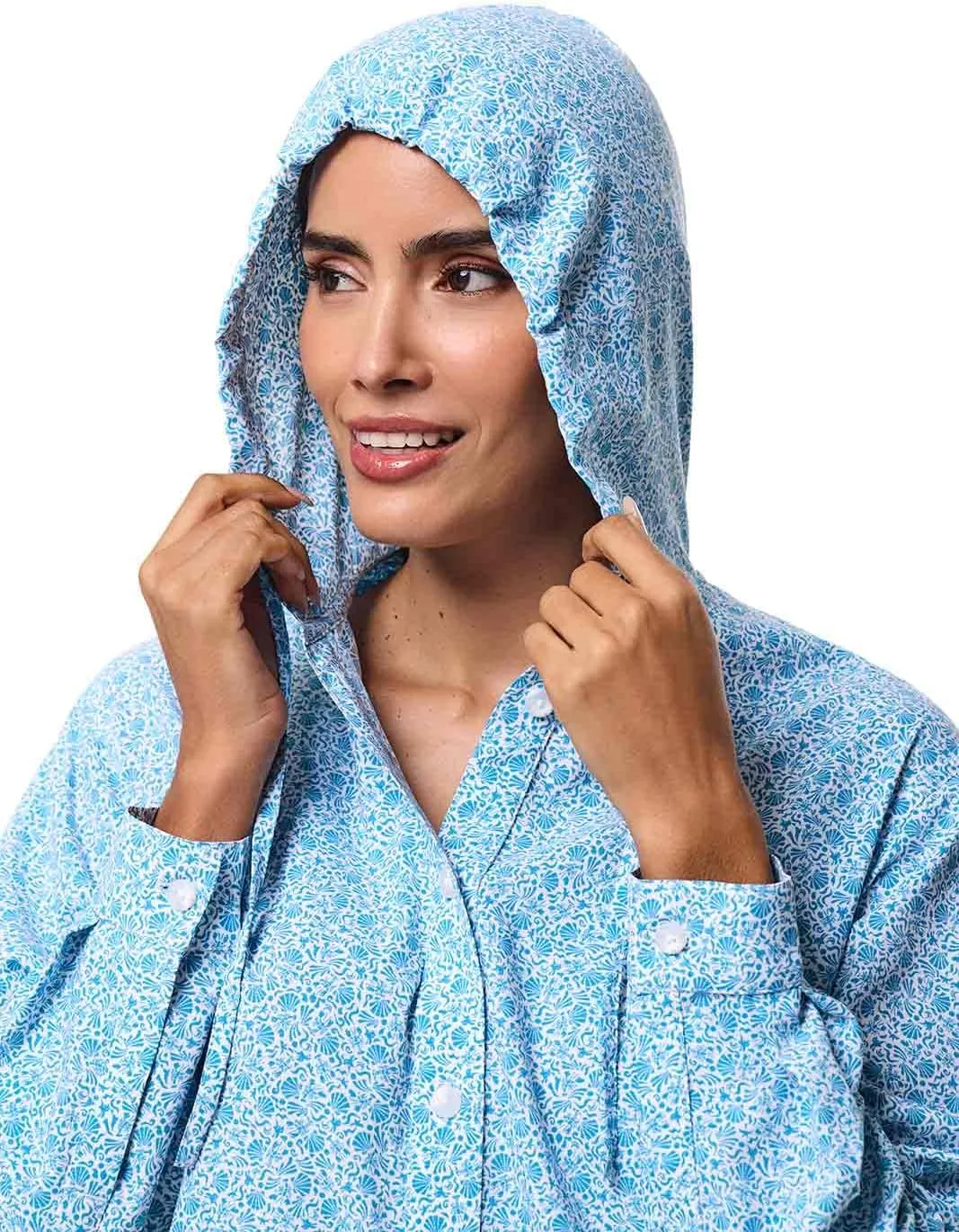 Coolibar UPF 50  Women's Iztapa Beach Shirt - Sun Protective