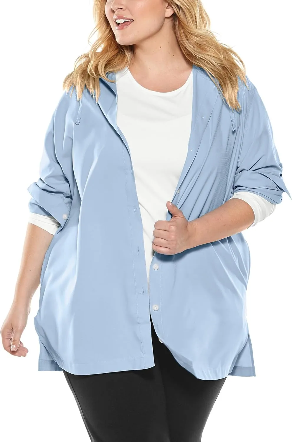 Coolibar UPF 50  Women's Iztapa Beach Shirt - Sun Protective