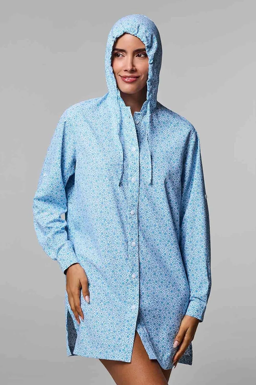 Coolibar UPF 50  Women's Iztapa Beach Shirt - Sun Protective