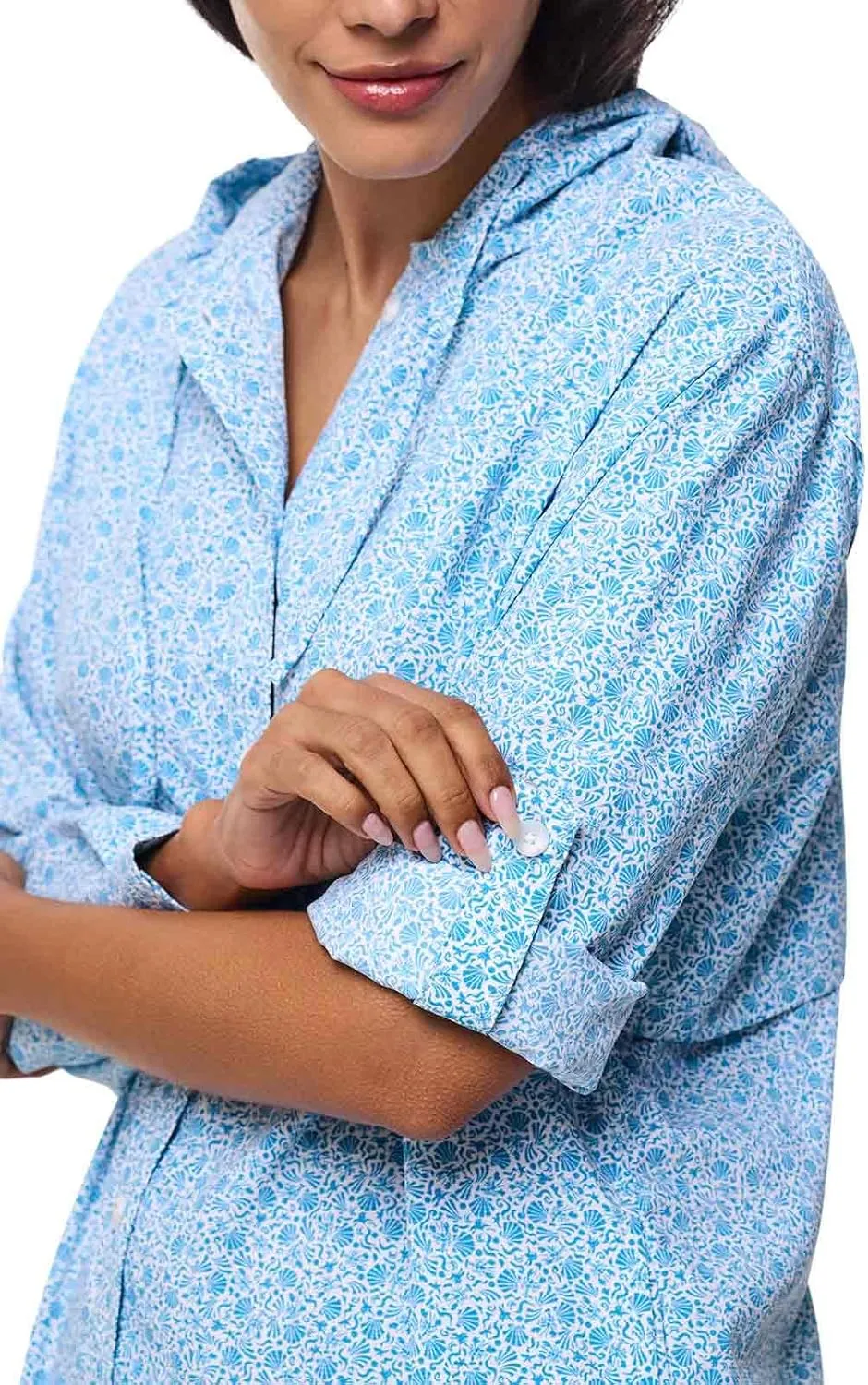 Coolibar UPF 50  Women's Iztapa Beach Shirt - Sun Protective