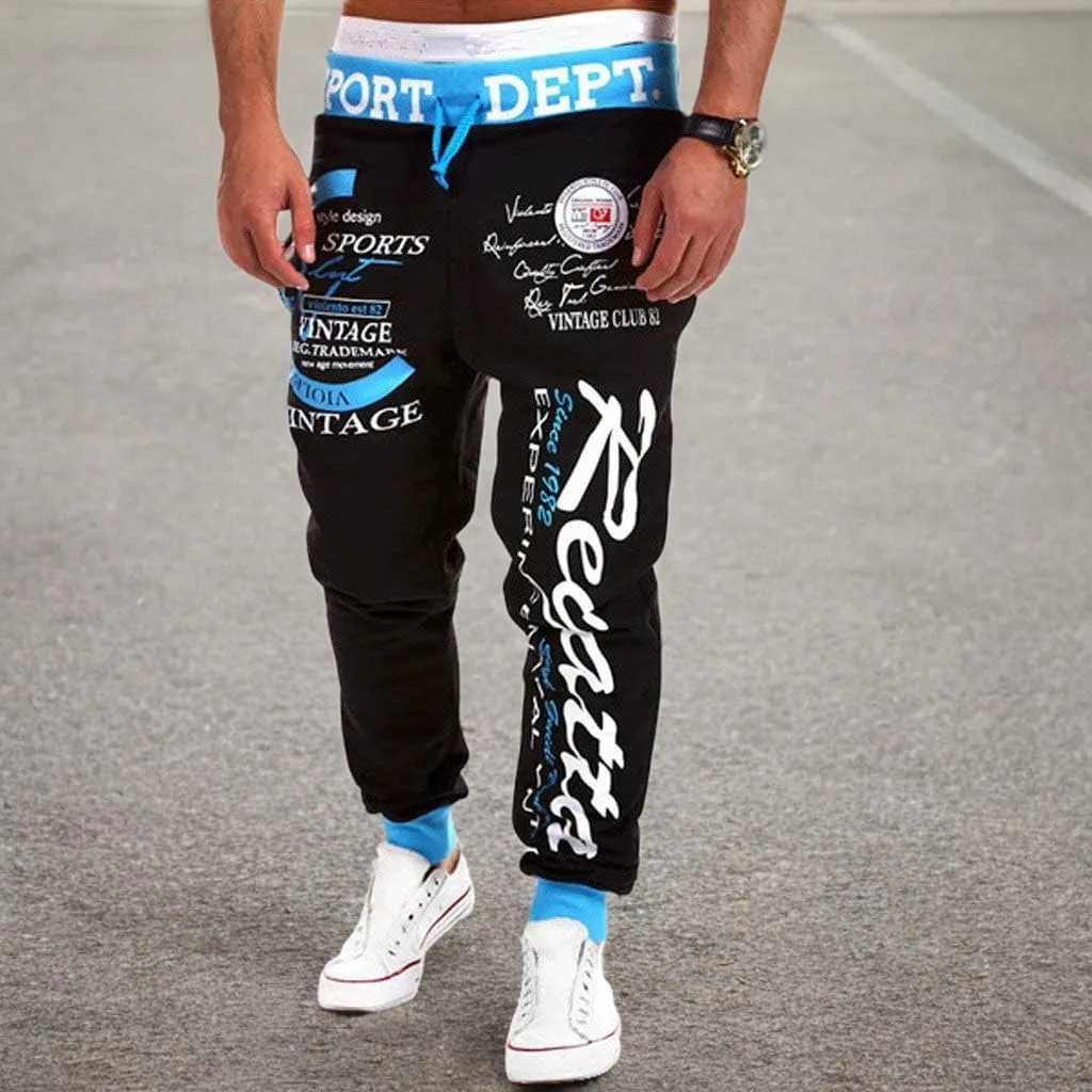 COTTORY Men's Hiphop Dance Jogger Sweatpants Trousers