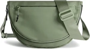 Crescent Bag for Women and Men, Fashion Medium Nylon Folding Crescent Moon Bag Single Shoulder Bag with Adjustable Strap