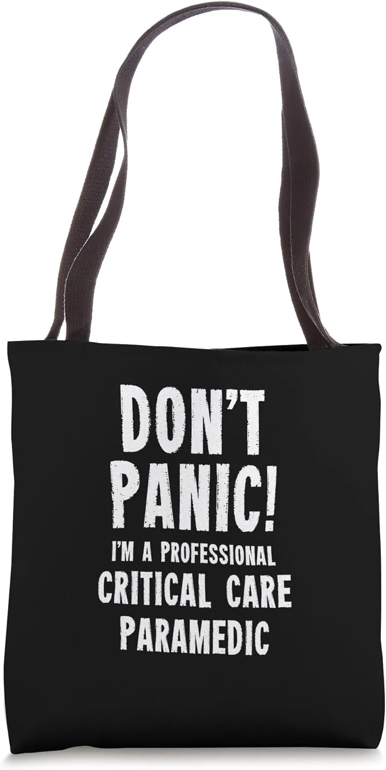 Critical Care Paramedic Tote Bag