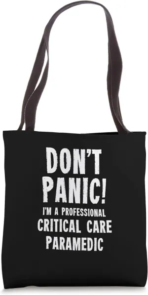 Critical Care Paramedic Tote Bag