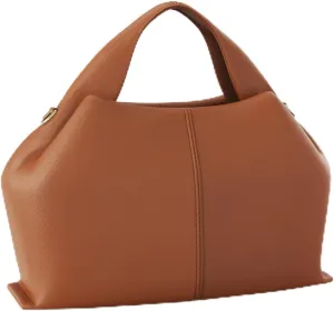 Crossbody Bag Purse Satchel Handbag for Women Leather Shoulder Bag Chic Dumpling Cloud Bag with Removable Strap