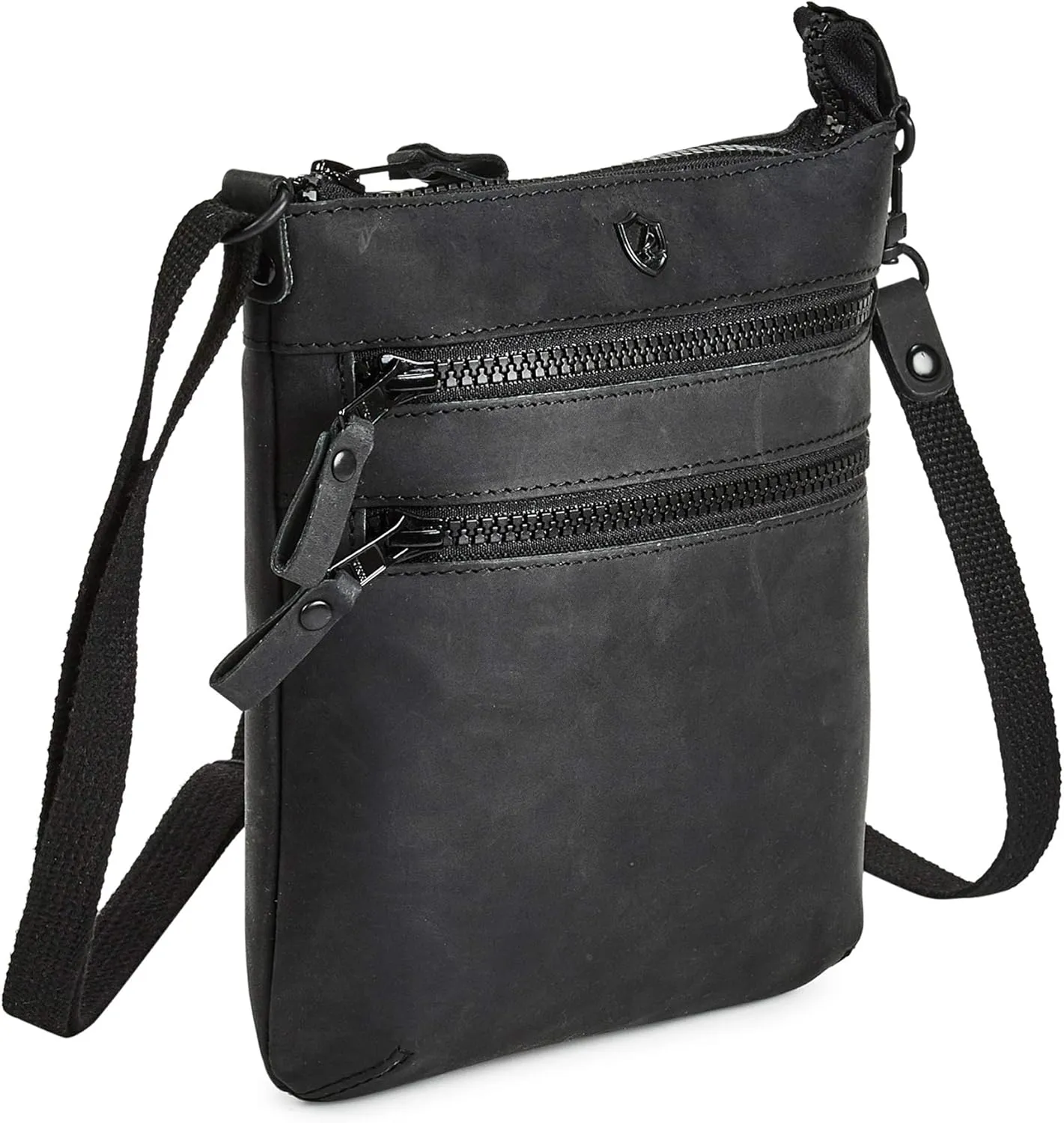 Crossbody Sling Bag for Women Small Real Leather Purse Vintage Travel Crossover Shoulder Bag Handmade