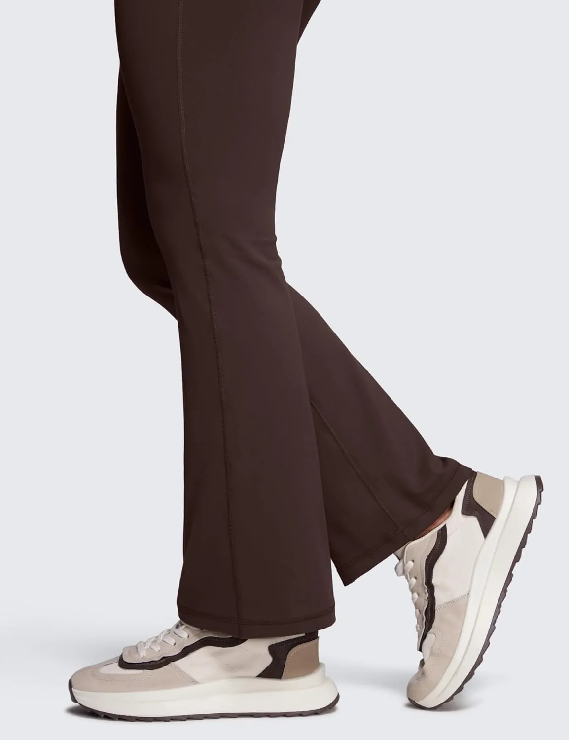 CRZ YOGA Womens Butterluxe High Waist Flare Pants 29" / 30.5" / 32" / 33.5" - Yoga Bootcut Wide Leg with Pocket Lounge