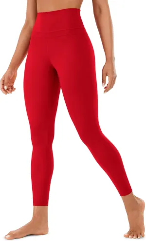 CRZ YOGA Womens Naked Feeling Workout 7/8 Yoga Leggings - 25 Inches High Waist Tight Pants