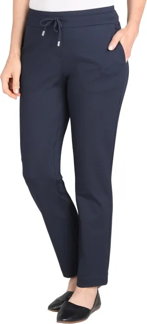 Dalia Women's Pants Size S Ladies' Pull-On w/Drawstring Blue