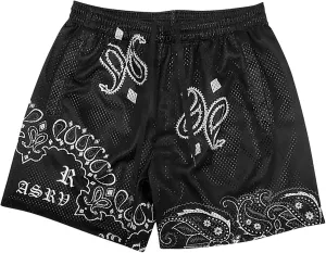 DIOTSR Mens Paisley Graphic Shorts Athletic Basketball Bandana Shorts Running Streetwear Y2k Drawstring Waist