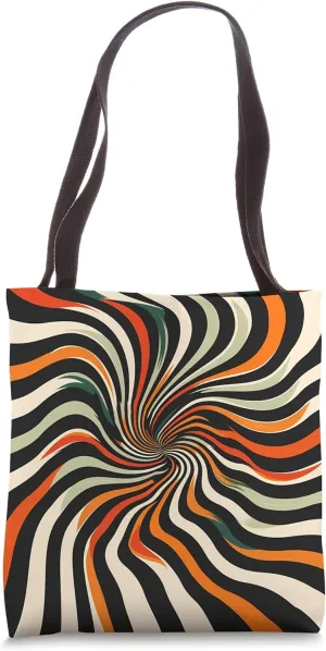 Dizzy Abstract Modern Design Tote Bag