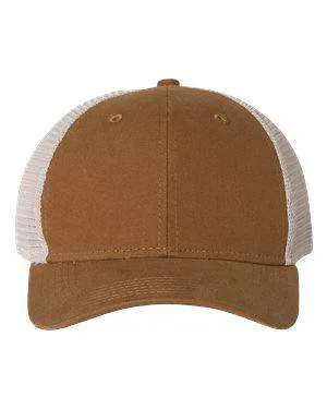 Dri Duck Hudson Mid-Profile Canvas Trucker Cap - 3006