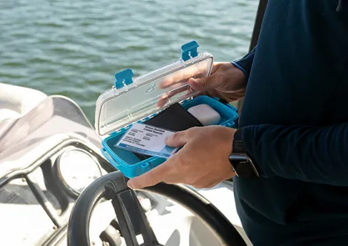 Dry Box Waterproof - Medium - Blue